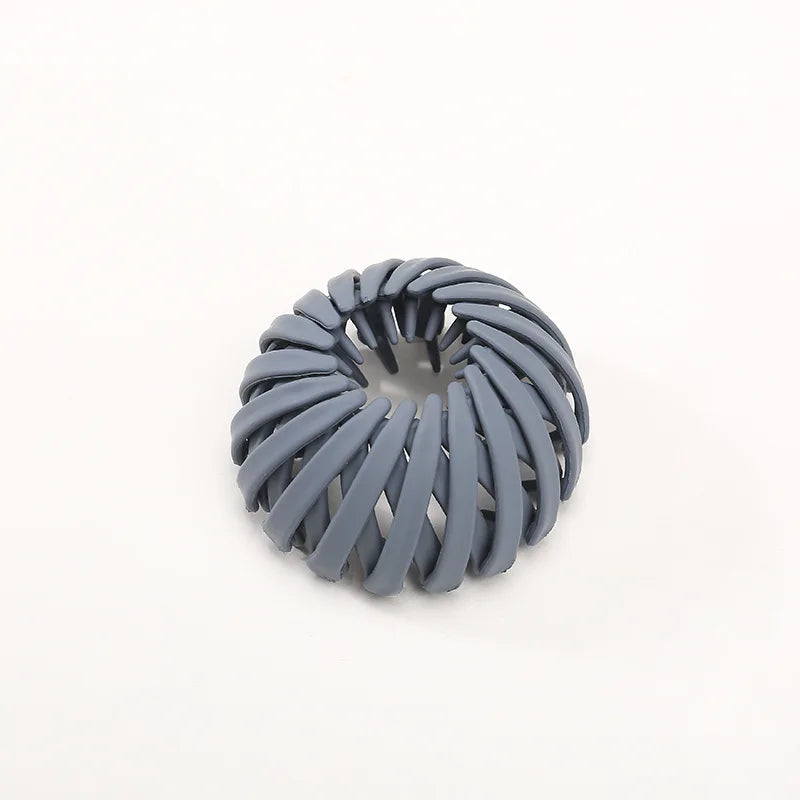 Women Ponytail Hair Rings Clips Bird Nest Shaped Hair Hairpin Simple Magic Lazy Braider Tool Hair Styling Accessories
