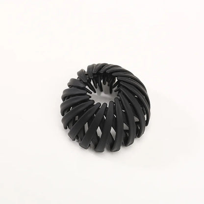 Women Ponytail Hair Rings Clips Bird Nest Shaped Hair Hairpin Simple Magic Lazy Braider Tool Hair Styling Accessories