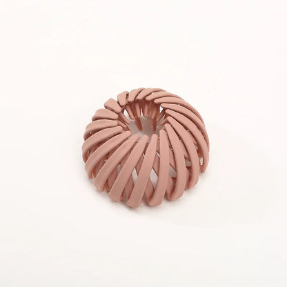 Women Ponytail Hair Rings Clips Bird Nest Shaped Hair Hairpin Simple Magic Lazy Braider Tool Hair Styling Accessories